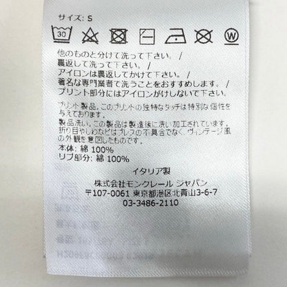 モンクレール JW Anderson ALL OVER PRINT コットン 半袖Tシャツ
