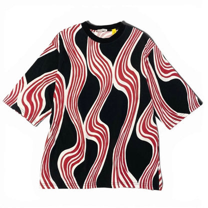 モンクレール JW Anderson ALL OVER PRINT コットン 半袖Tシャツ