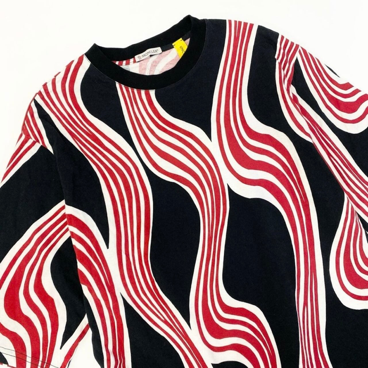 モンクレール JW Anderson ALL OVER PRINT コットン 半袖Tシャツ