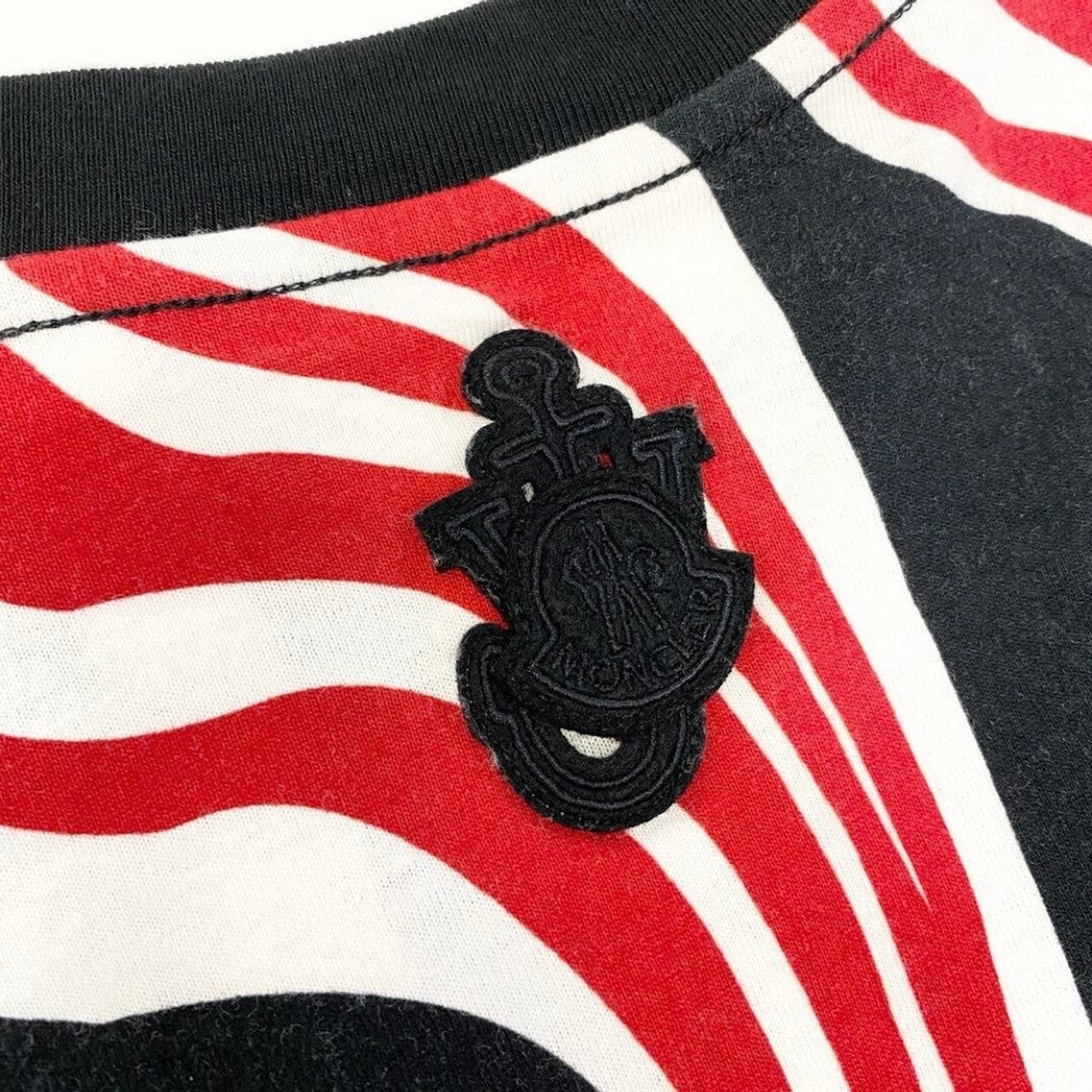 モンクレール JW Anderson ALL OVER PRINT コットン 半袖Tシャツ