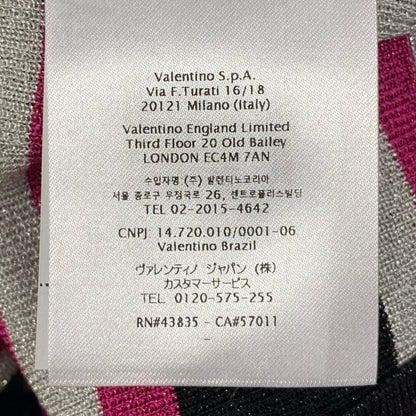 ヴァレンティノ レーヨンポリエステルニットセーター