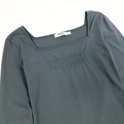 モスキーノ ストレッチ長袖Tシャツ