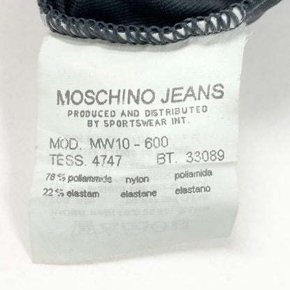 モスキーノ ストレッチ長袖Tシャツ