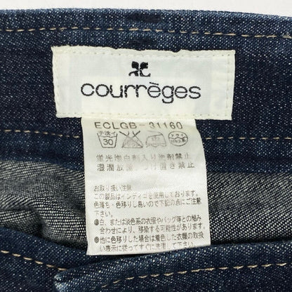 クレージュ コットン ポリウレタン デニムパンツ