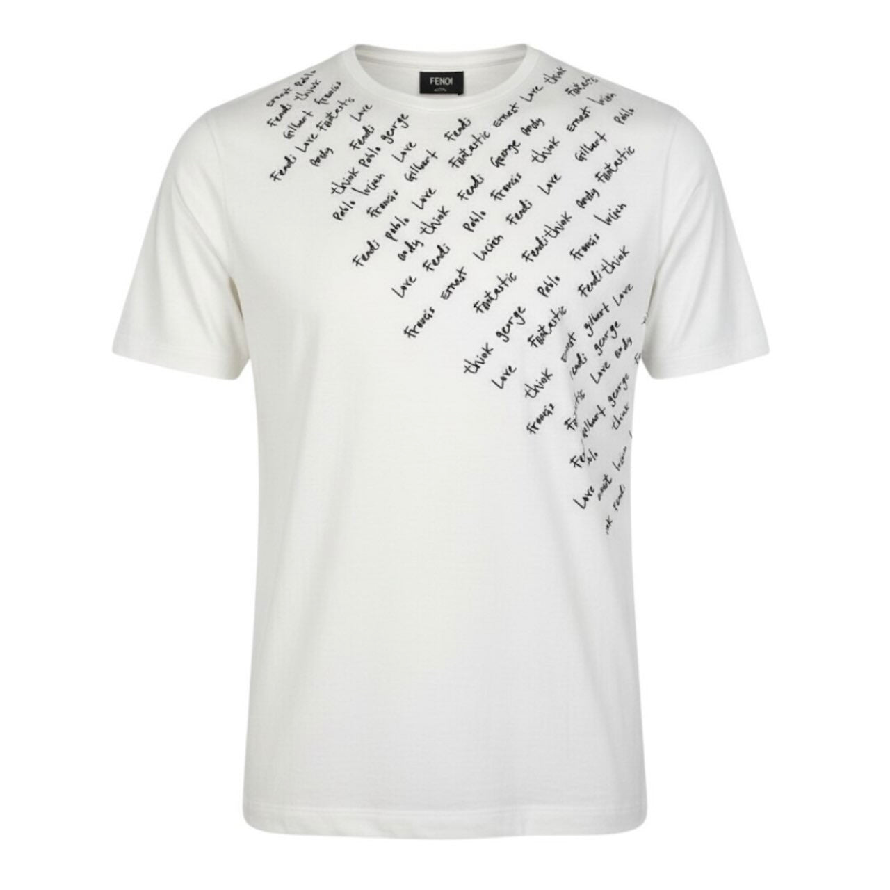 フェンディ コットン 半袖Tシャツ