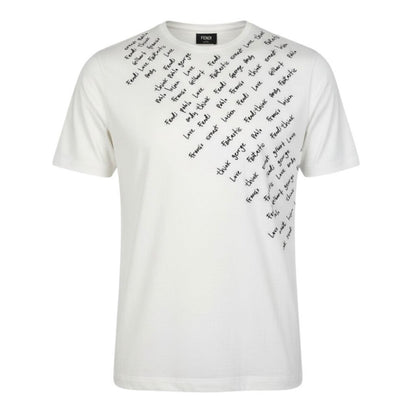 フェンディ コットン 半袖Tシャツ