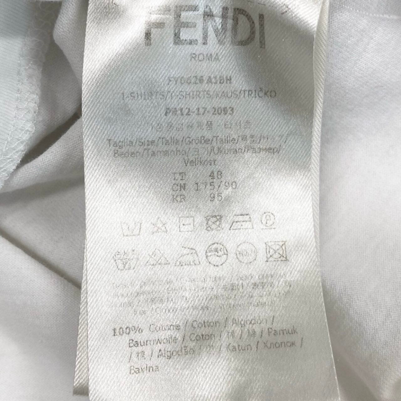 フェンディ コットン 半袖Tシャツ