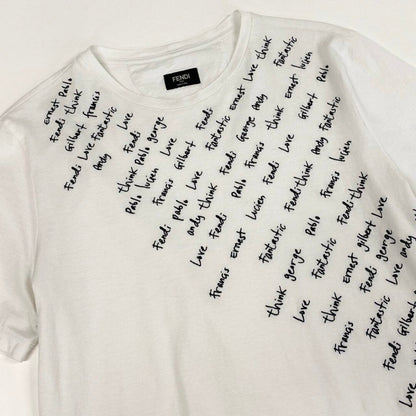 フェンディ コットン 半袖Tシャツ