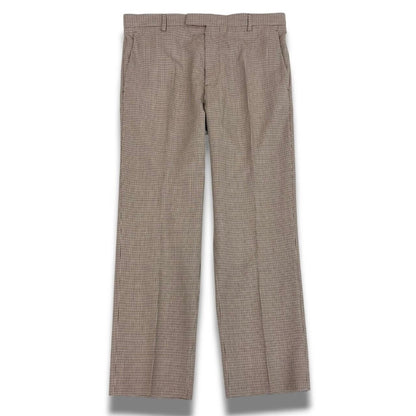 グッチ 千鳥格ウールスラックス