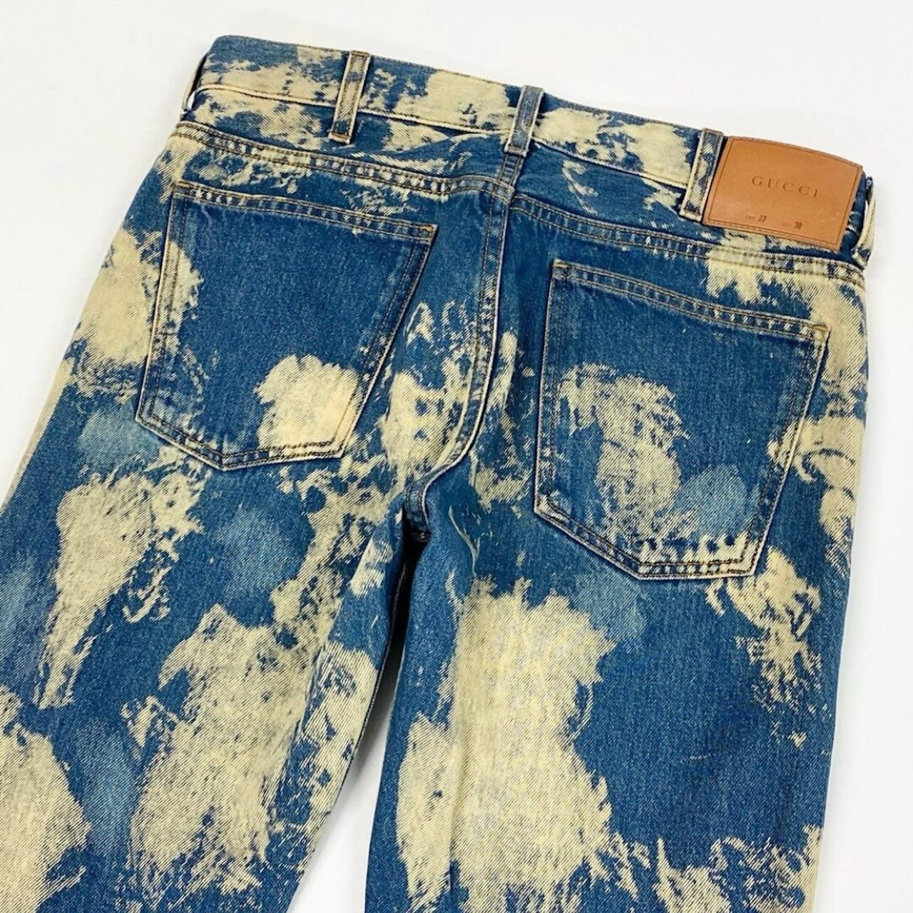 グッチ コットンデニムパンツ