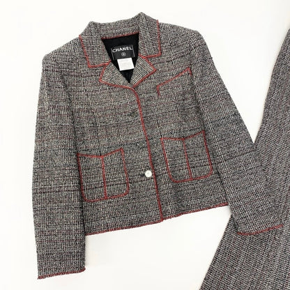 シャネル コットンシルクブレンドセットアップ