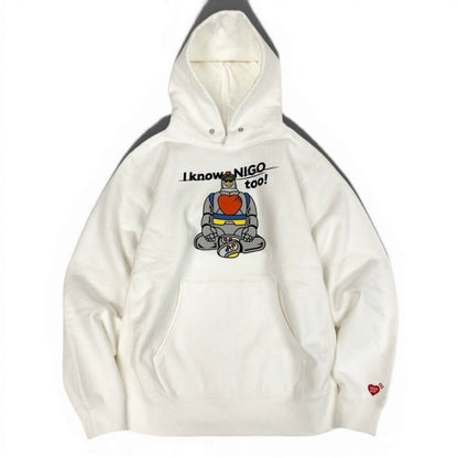 ヒューマンメード I KNOW NIGO TOO コットンパーカー