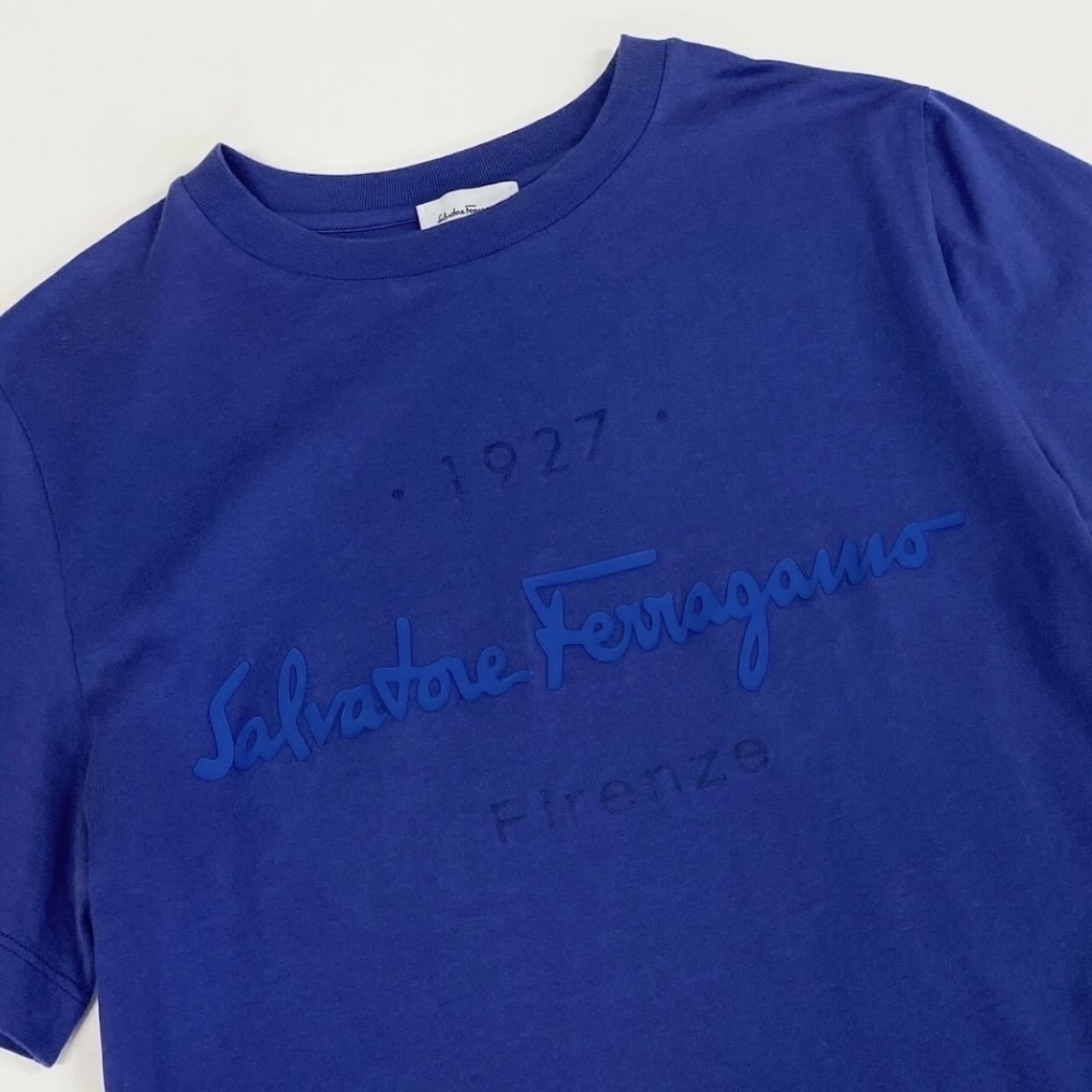 サルヴァトーレ フェラガモ コットン半袖Tシャツ