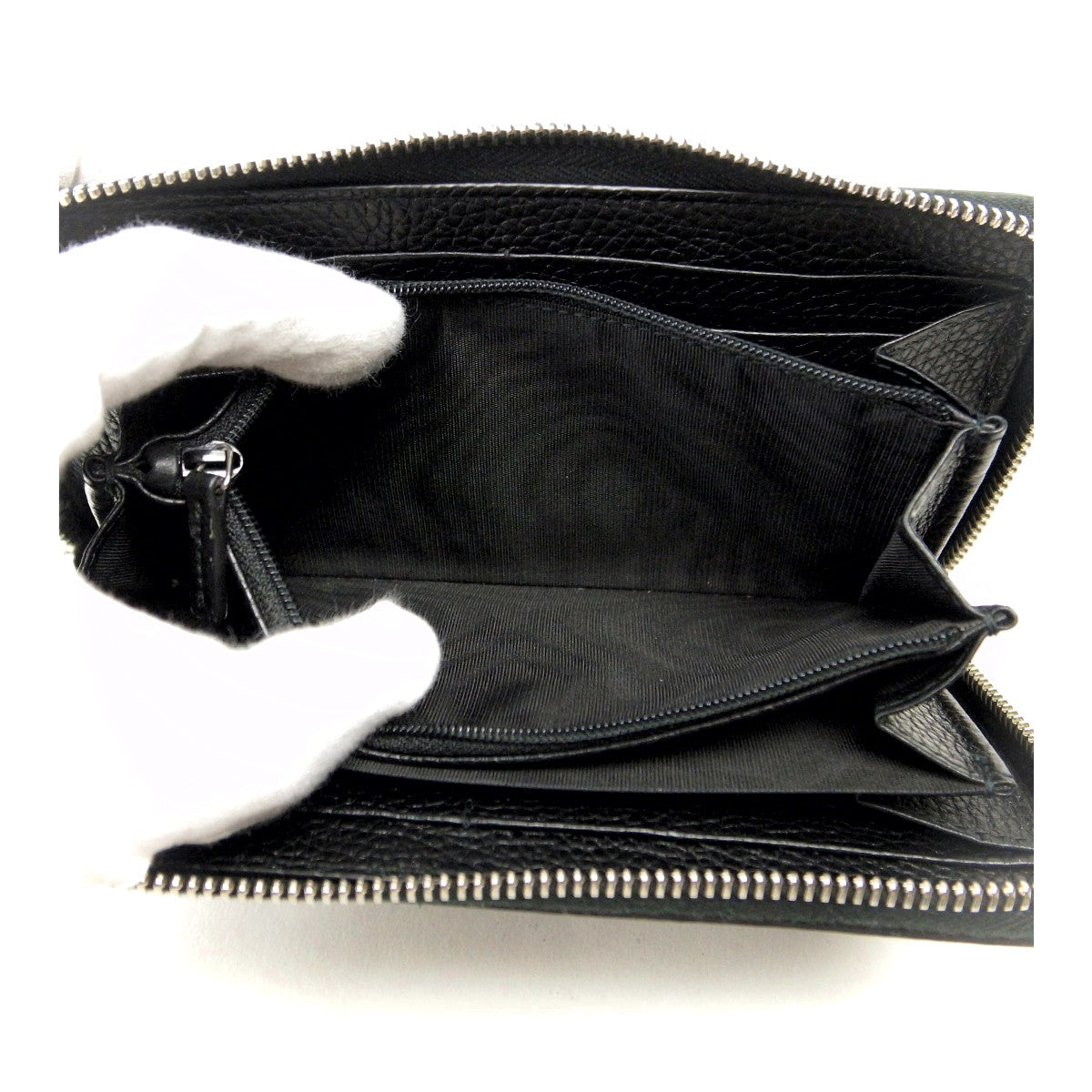 グッチ レザー ロング ジップ ウォレット
