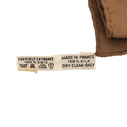 エルメス QALAMDAN シルクスカーフ
