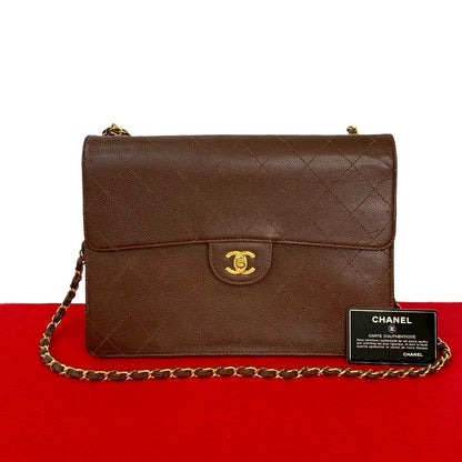 シャネル マトラッセ キャビアスキン ショルダーバッグ