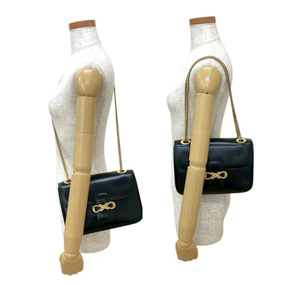 セリーヌ ヴィンテージ カーフスキン ショルダーバッグ