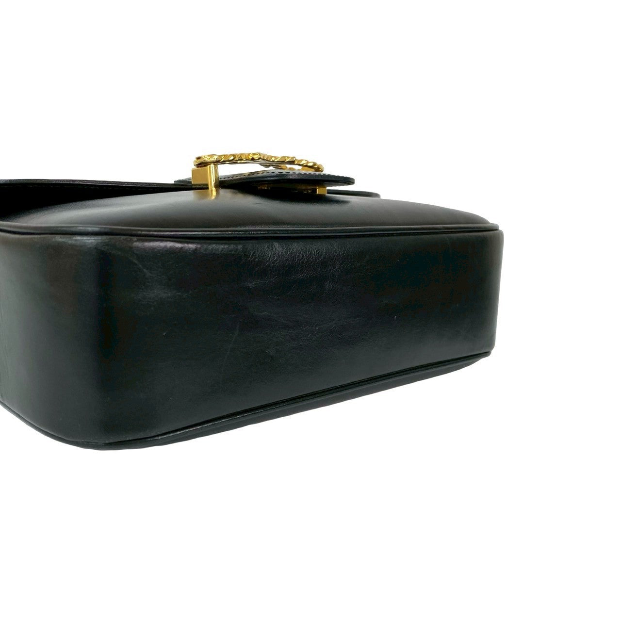 セリーヌ ヴィンテージ カーフスキン ショルダーバッグ