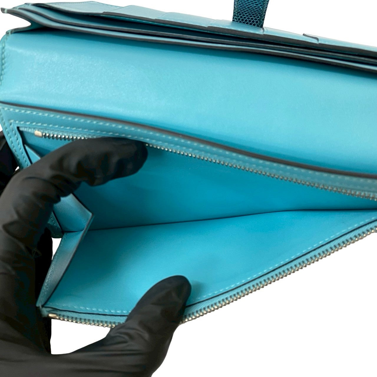 エルメス ベアン スフレ リザード タデラクト 長財布