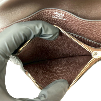 エルメス ドゴン コンパクト トゴ レザー ウォレット