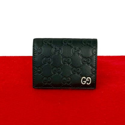 グッチ GGロゴ レザー 二つ折り財布
