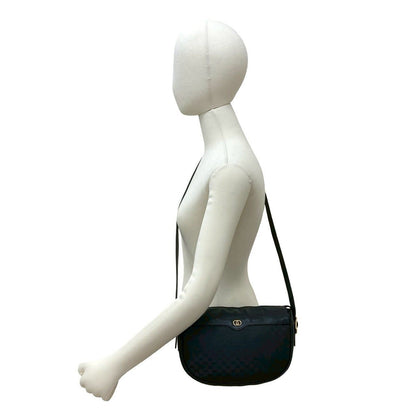 グッチ マイクロGG レザー ショルダーバッグ