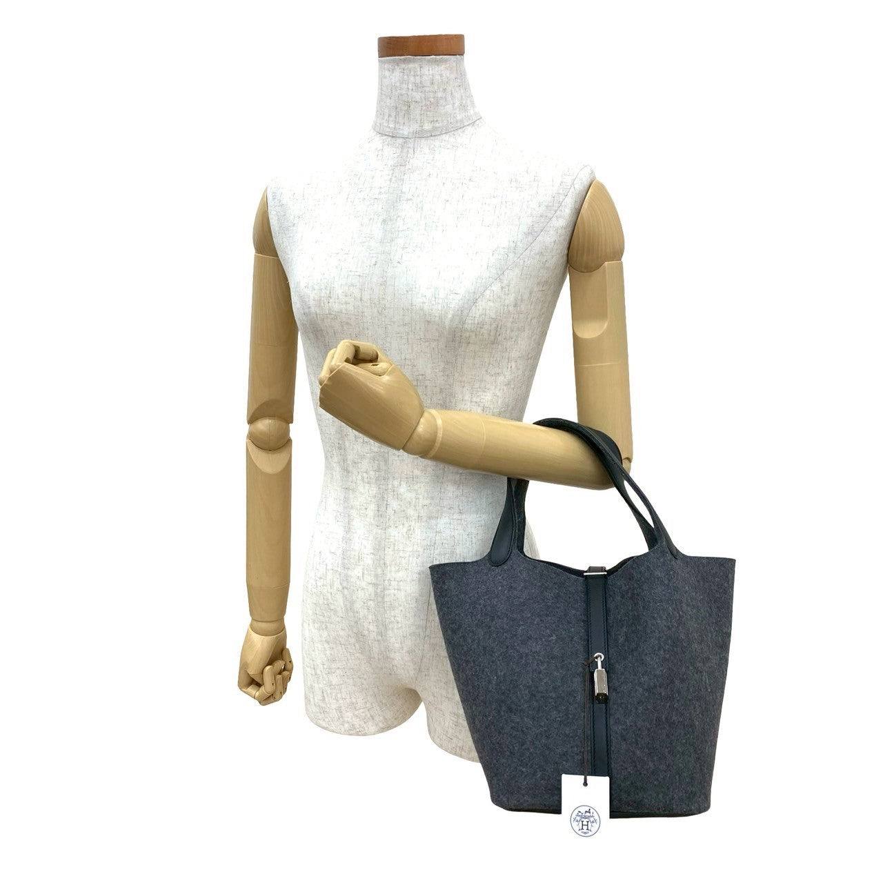 エルメス ピコタン ロック スウィフト フェルト ハンドバッグ