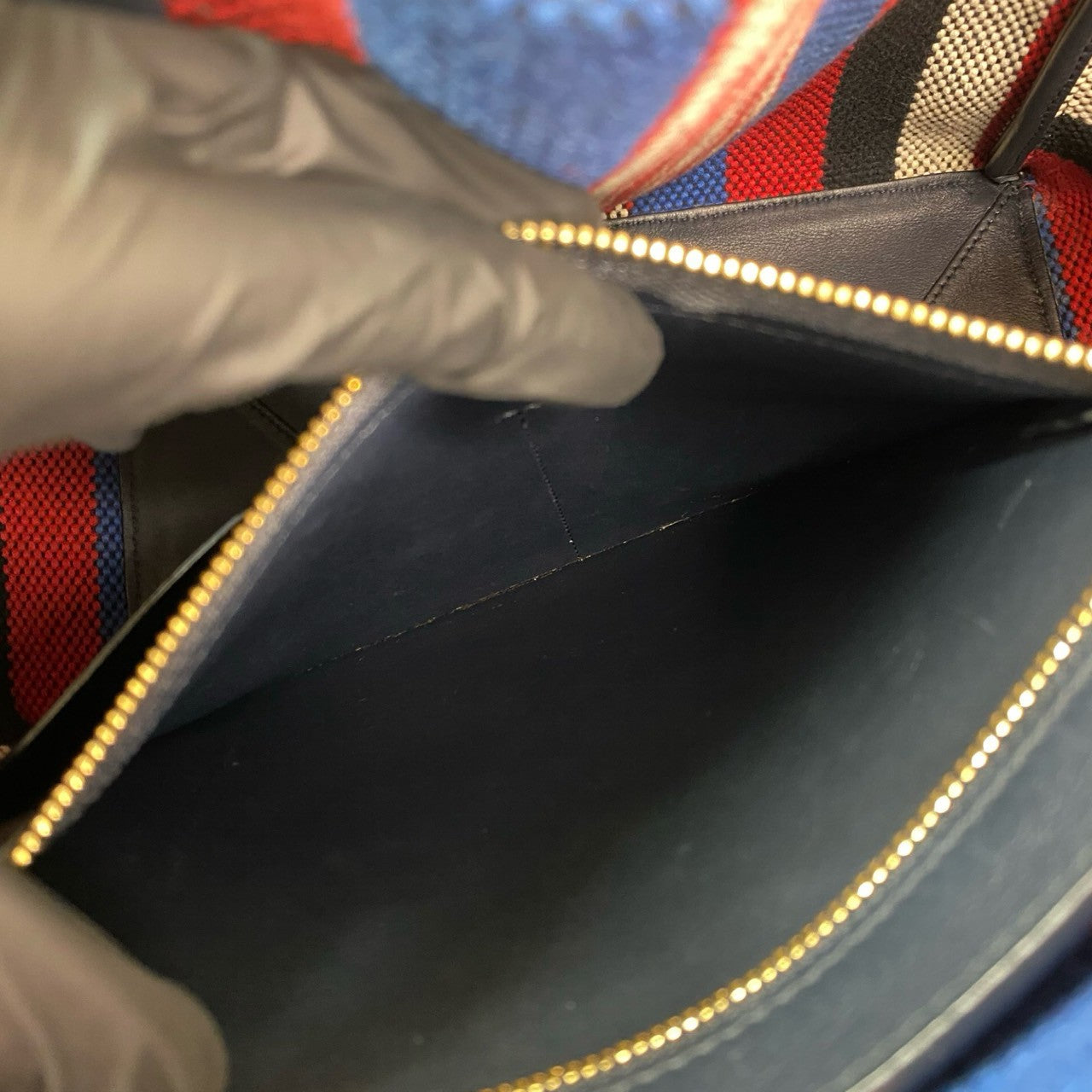 セリーヌ カバ ファントム キャンバス レザー 2WAY バッグ