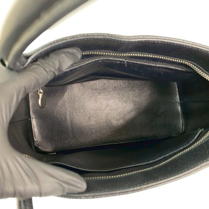 シャネル マトラッセ キャビア レザー トート バッグ