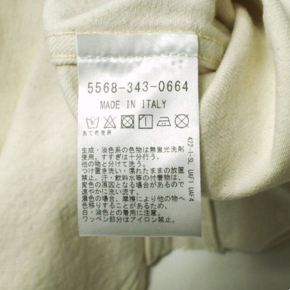TOM WOOD カラー デニム シャツ コットン デニム シャツ