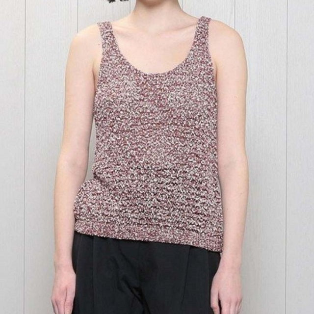 H BEAUTY&YOUTH カラー コイル ニット トップ