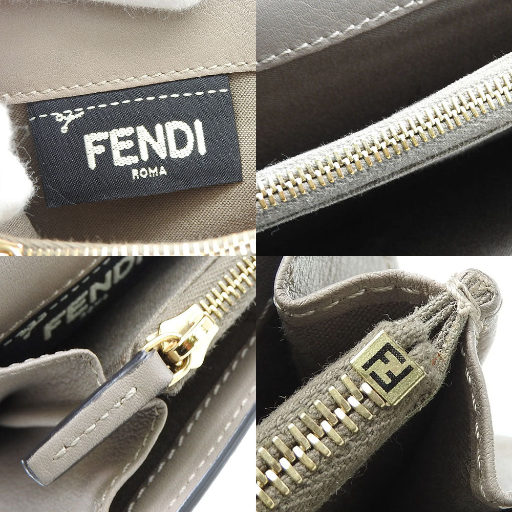 フェンディ ピーカブー セレリア レザー 二つ折り長財布