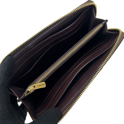 コーチ シグネチャー PVC レザー 長財布