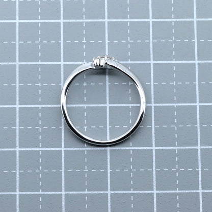 4℃ K18WG ダイヤモンド リング
