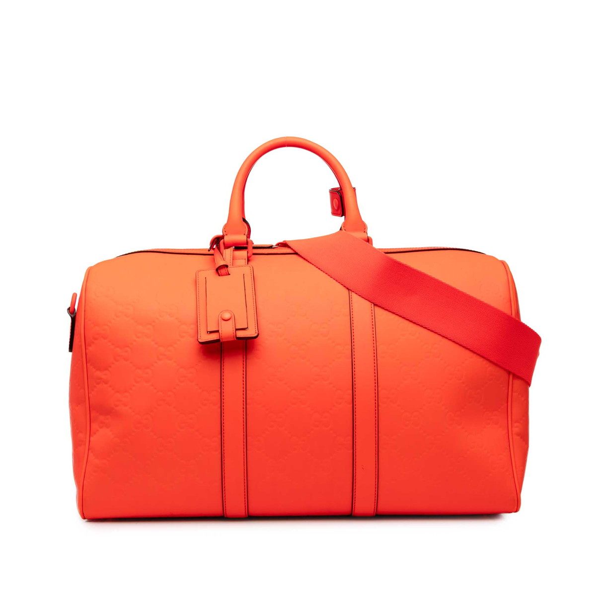 グッチ GG ラバーエフェクト 2wayボストンバッグ