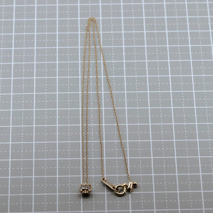 カシケイ K18ブラウンゴールド ダイヤモンド ネックレス