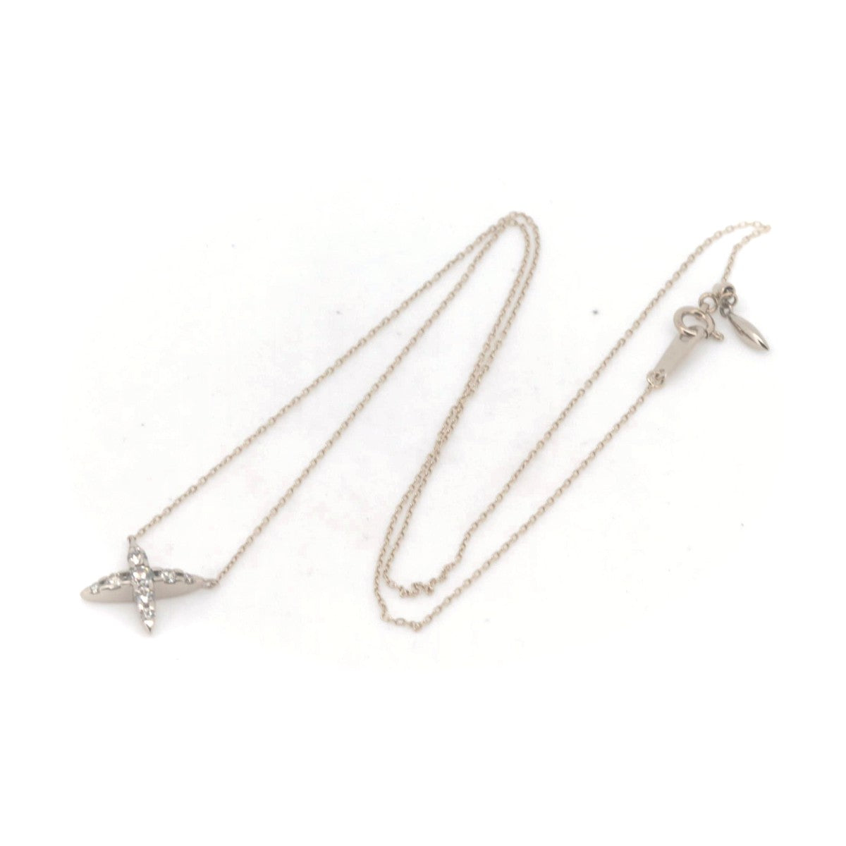 カシケイ ネイキッド K18BG ダイヤモンド ネックレス