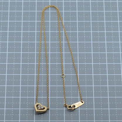 ヴァンドーム青山 K18イエローゴールド ルビー ダイヤモンド ネックレス