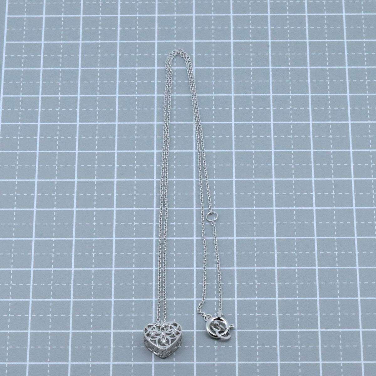 ヴァンドーム青山 ダイヤモンド ネックレス PT950/PT850