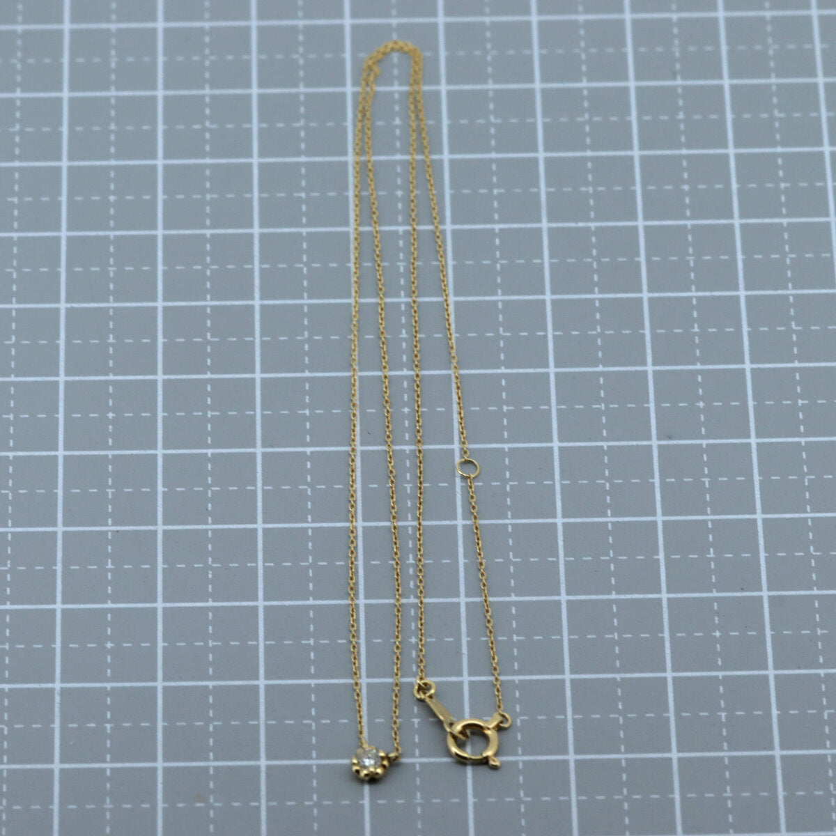 アーカー K18YG ダイヤモンド ネックレス