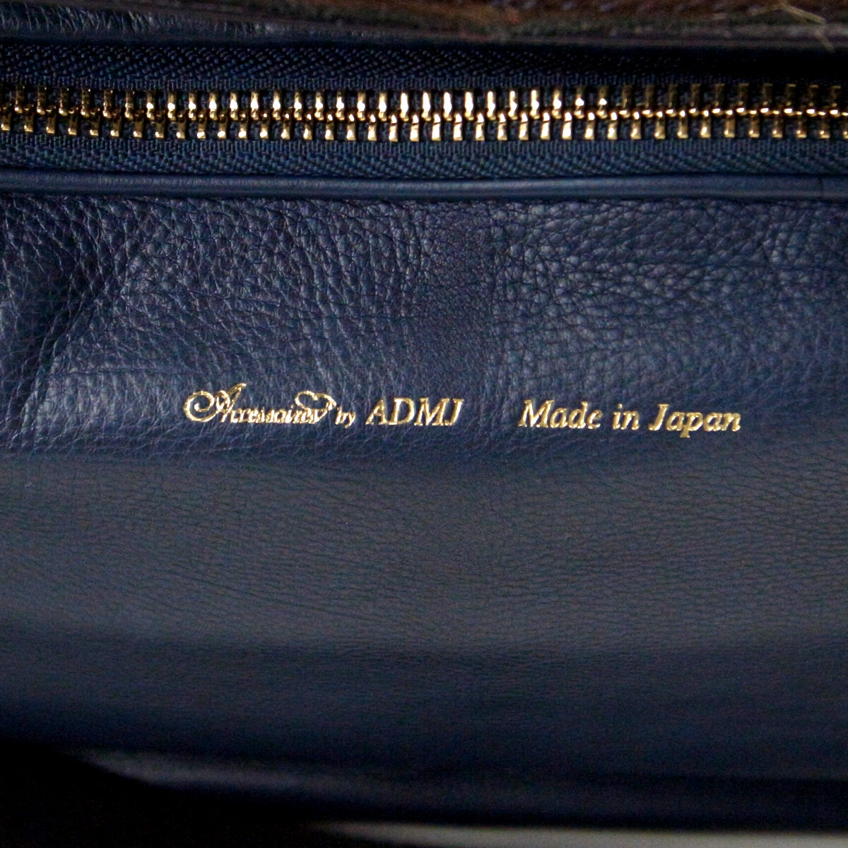 ADMJ 2way レザー バッグ