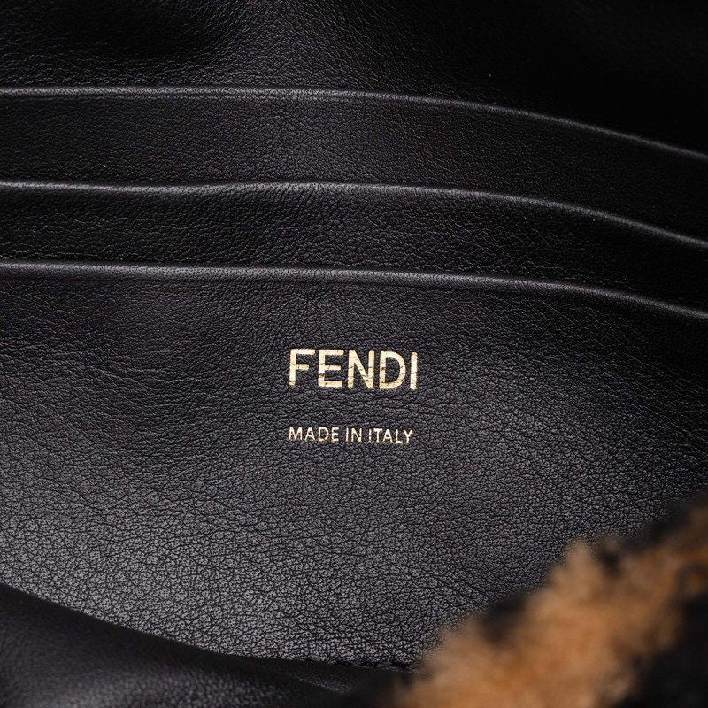 フェンディ マンマバケット ズッカ ファー レザー 2wayバッグ