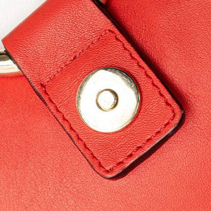 クロエ レザー スエード ショルダーバッグ