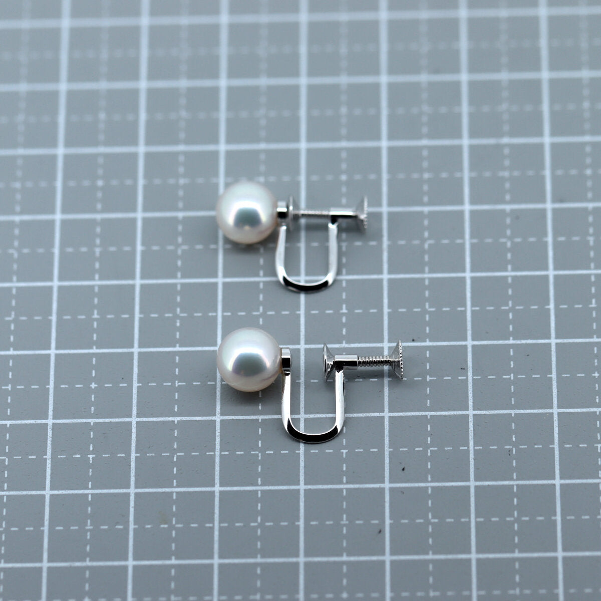 タサキ パール K14WG イヤリング