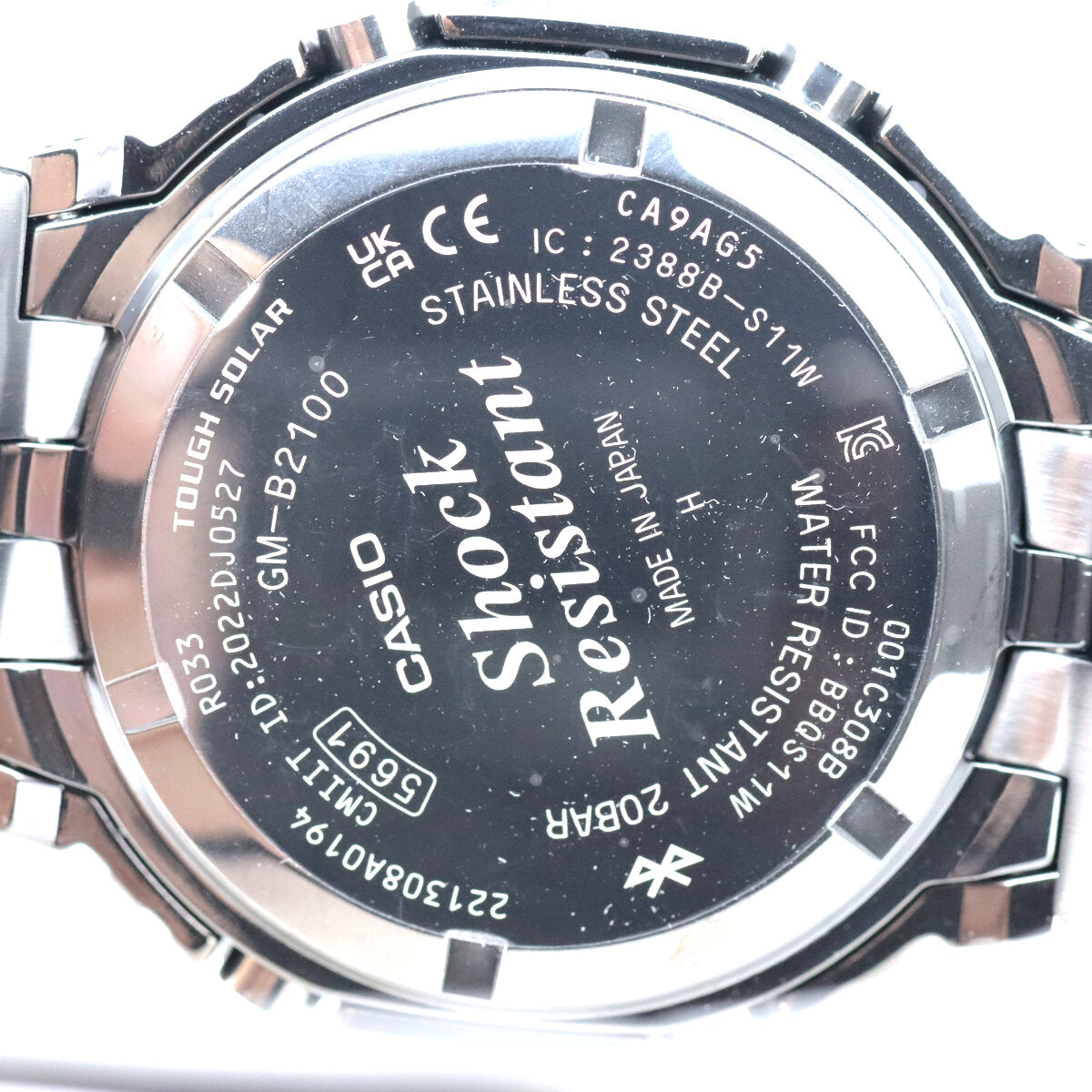 カシオ G-SHOCK GM-B2100 ステンレス スチール ウォッチ