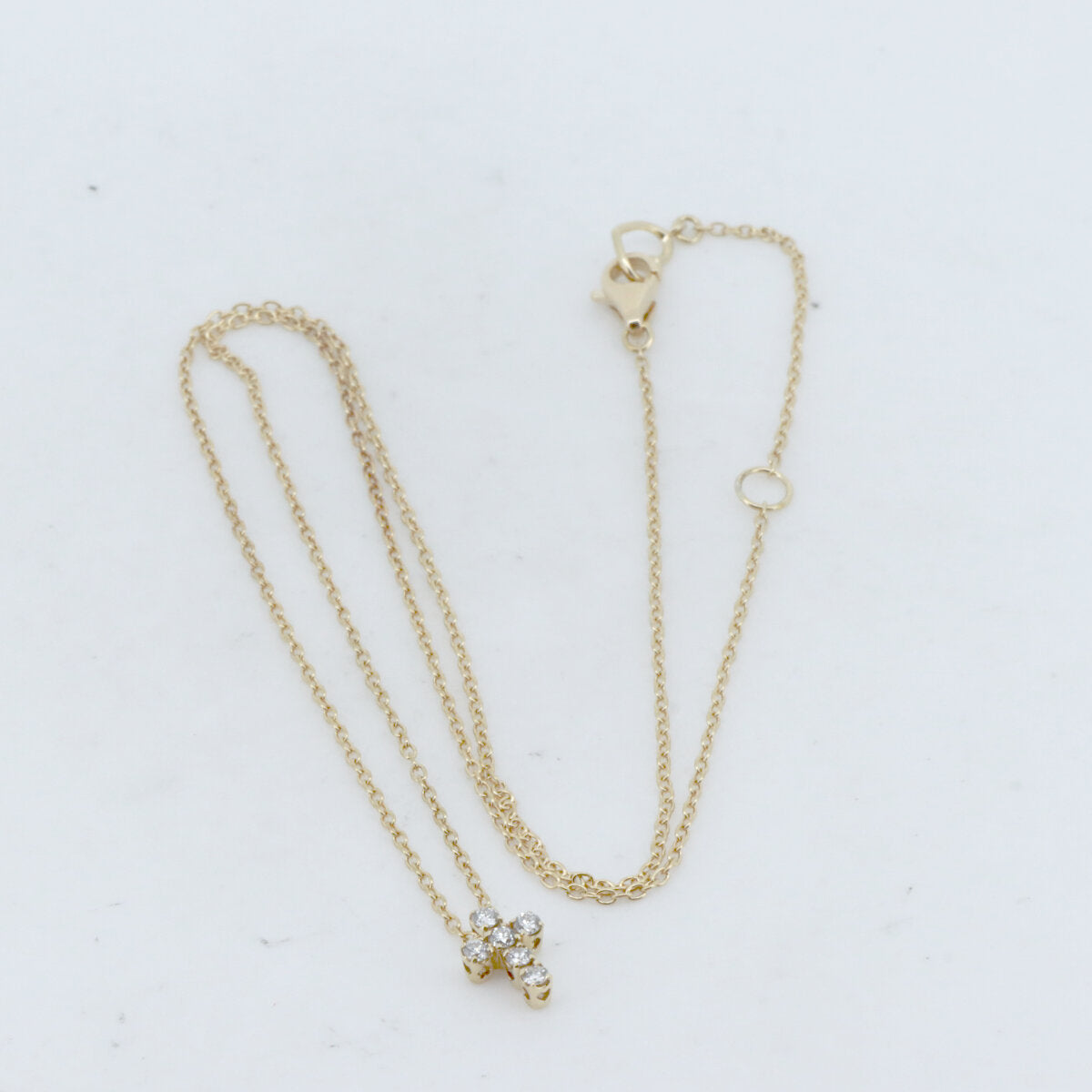 ポンテヴェキオ ダイヤモンド ネックレス K18