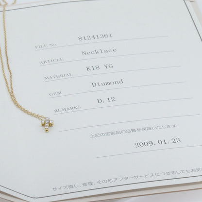 ポンテヴェキオ ダイヤモンド ネックレス K18