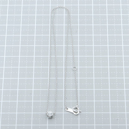 4℃ Pt850 ダイヤモンドネックレス