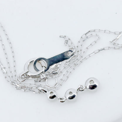 4℃ K18WG ダイヤモンド ネックレス