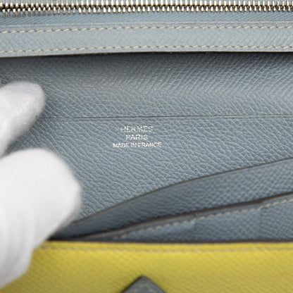 エルメス ベアン2プラ Veau Epsom 三つ折り財布